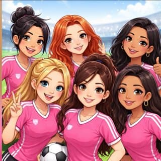 Indoor Soccer Girlies ⚽️🤍